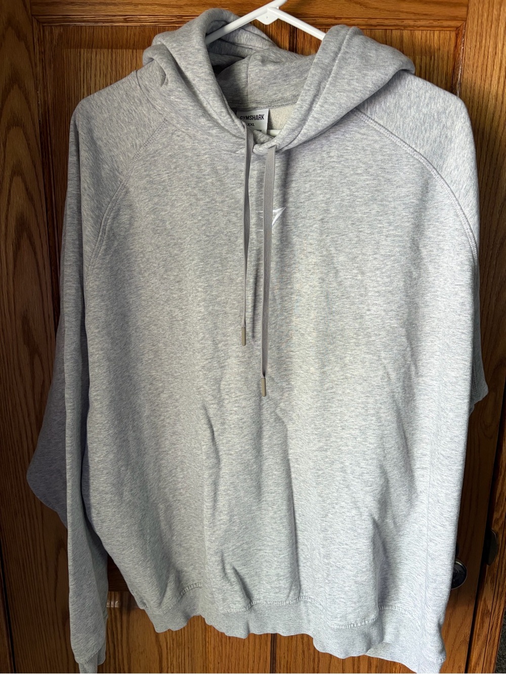 Gymshark Light Gray Pullover Hoodie